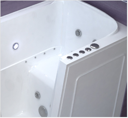 contoured seat