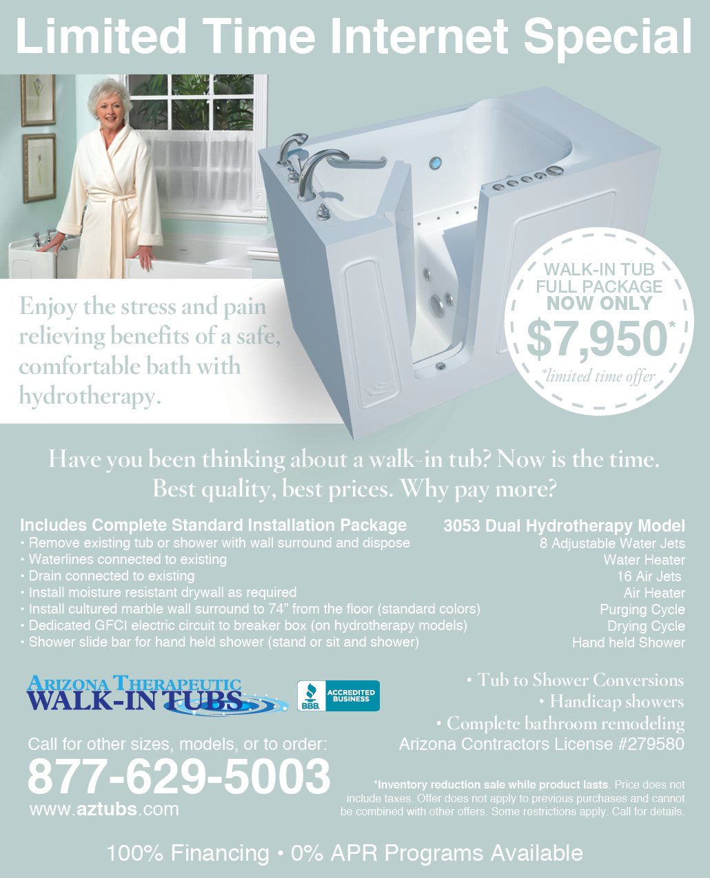 Walk in Tubs Special Arizona Therapeutic WalkIn Tubs